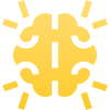 Creative mind and sunlight illustration