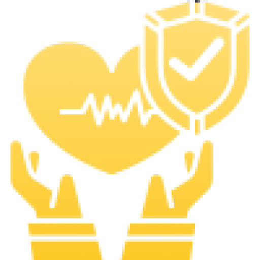 Health and protection symbol illustration